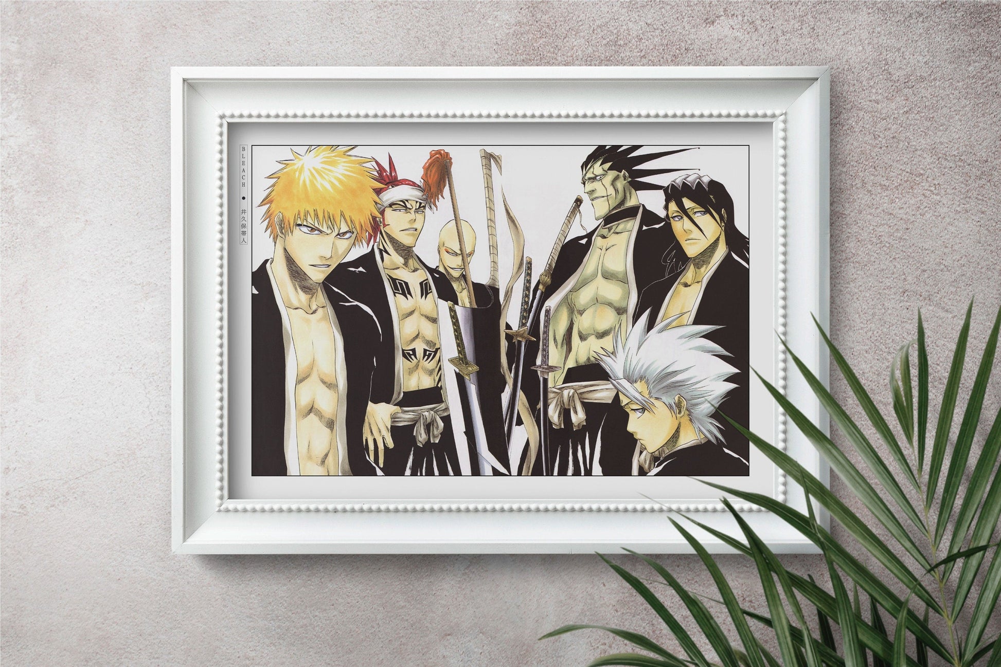 Explore the world of soul reapers and hollow battles with our striking anime wall art, capturing the intense action and emotions from this iconic manga series.