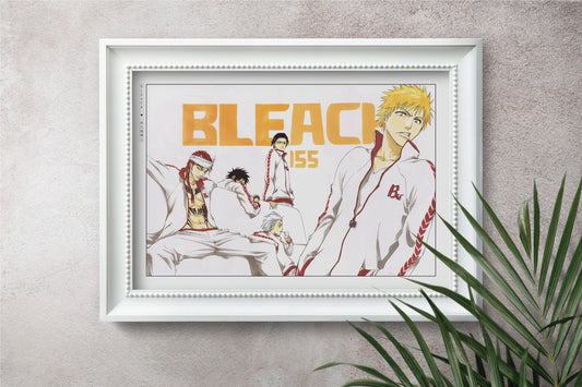 Explore the world of soul reapers and hollow battles with our striking anime wall art, capturing the intense action and emotions from this iconic manga series.