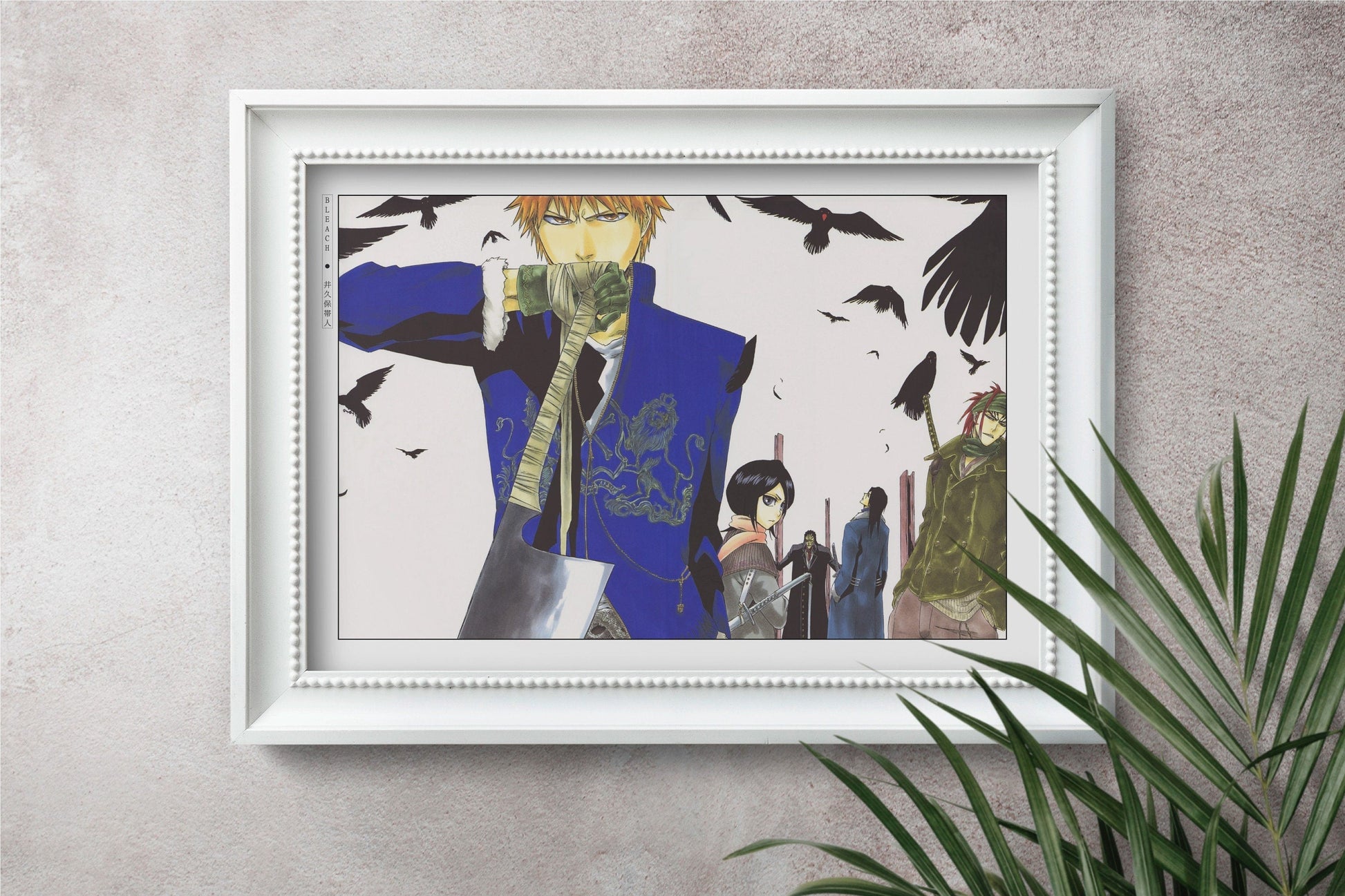 Explore the world of soul reapers and hollow battles with our striking anime wall art, capturing the intense action and emotions from this iconic manga series.