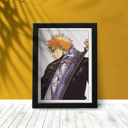 Explore the world of soul reapers and hollow battles with our striking anime wall art, capturing the intense action and emotions from this iconic manga series.