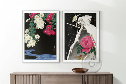 Add elegance to your space with the Set of 2 Ukiyo-e Wall Art. Traditional Japanese woodblock prints that bring culture and sophistication to any room.