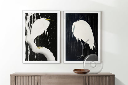 Add elegance to your space with the Set of 2 Ukiyo-e Wall Art. Traditional Japanese woodblock prints that bring culture and sophistication to any room.