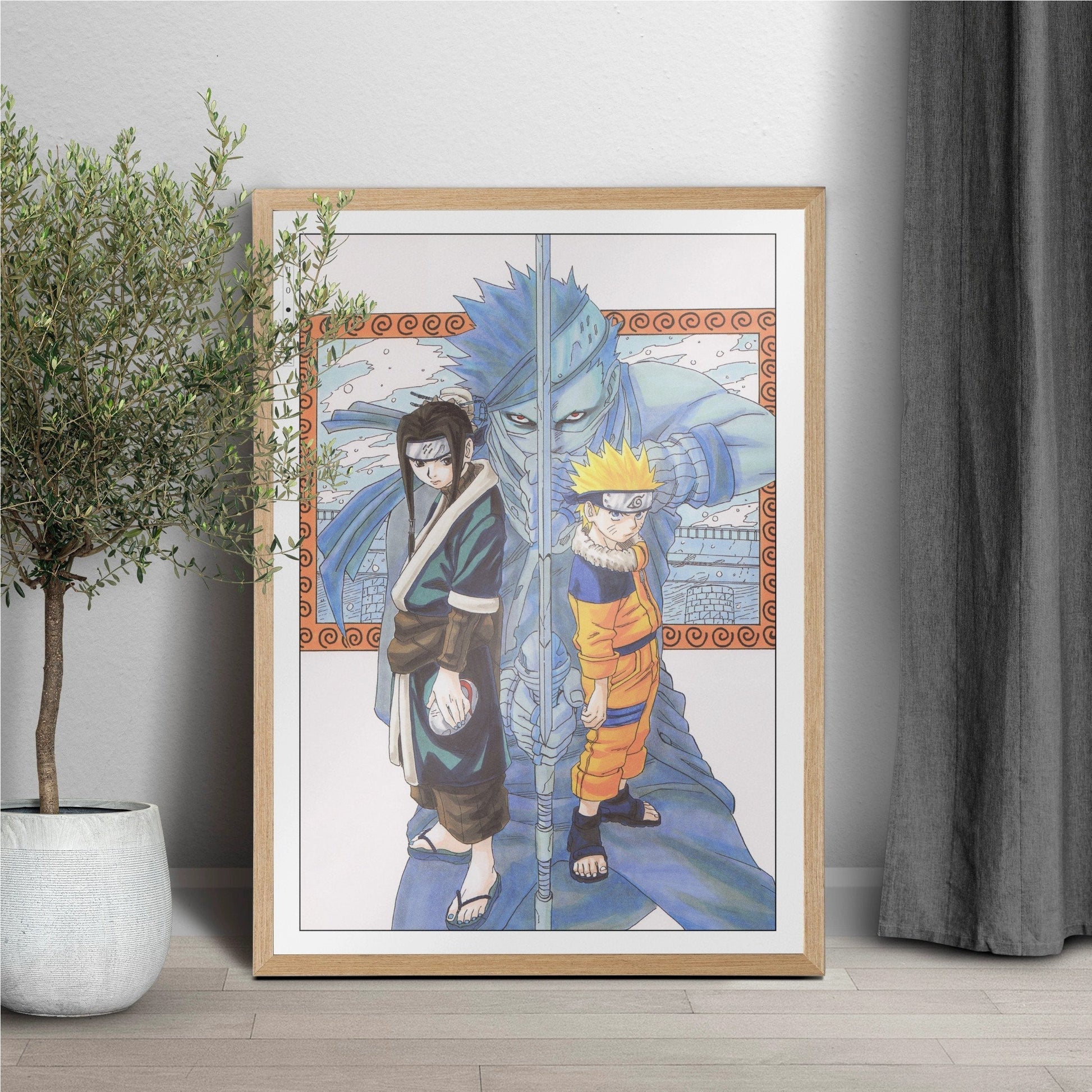 Explore the world of ninjas with dynamic manga wall art, capturing epic moments from the world of shinobi. Perfect for any manga lover's collection.