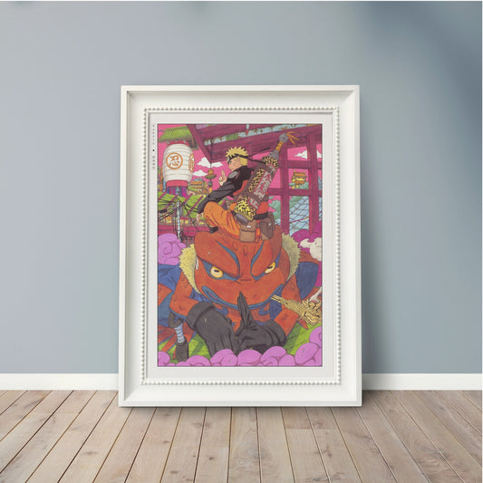 Explore the world of ninjas with dynamic manga wall art, capturing epic moments from the world of shinobi. Perfect for any manga lover's collection.