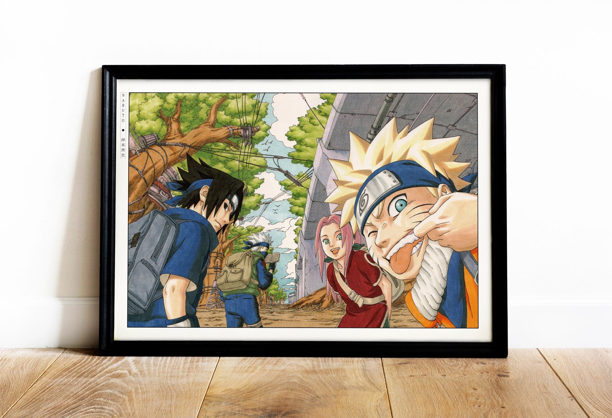 Explore the world of ninjas with dynamic manga wall art, capturing epic moments from the world of shinobi. Perfect for any manga lover's collection.