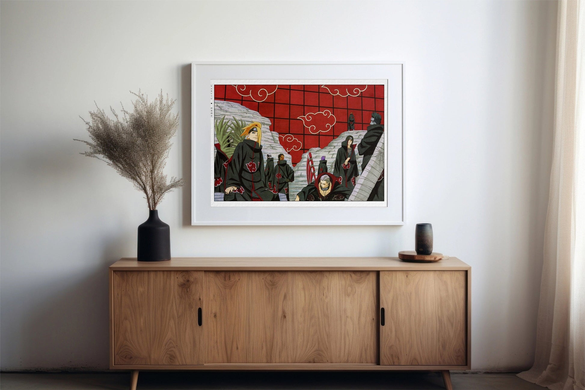 Explore the world of ninjas with dynamic manga wall art, capturing epic moments from the world of shinobi. Perfect for any manga lover's collection.