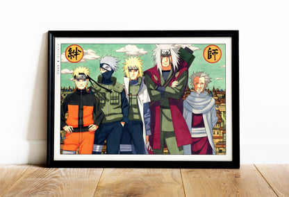 Explore the world of ninjas with dynamic manga wall art, capturing epic moments from the world of shinobi. Perfect for any manga lover's collection.