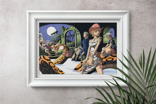 Capture the essence of adventure with our manga wall art, showcasing beloved characters from the world of pirates, bringing energy and life to any room.