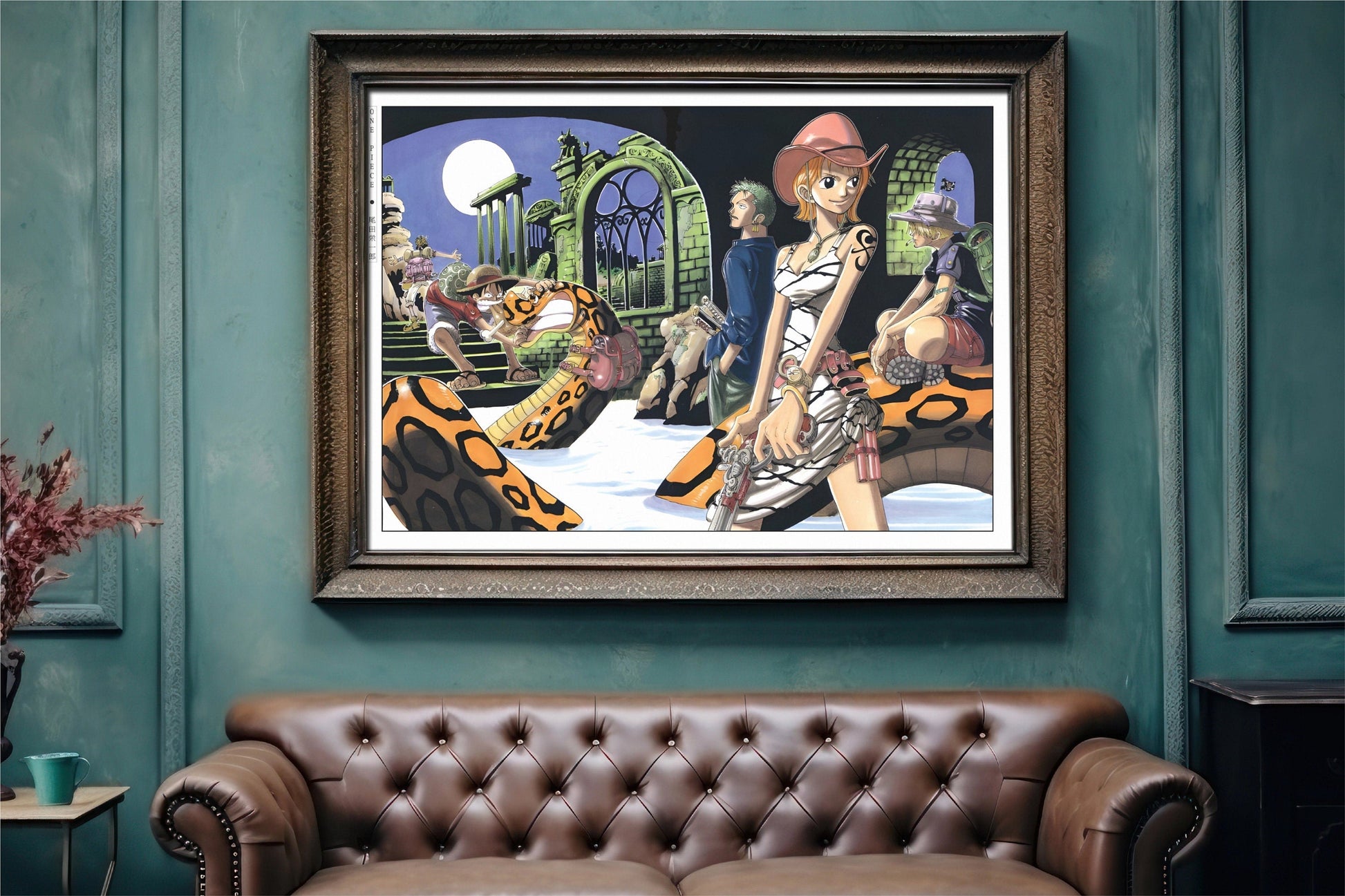 Capture the essence of adventure with our manga wall art, showcasing beloved characters from the world of pirates, bringing energy and life to any room.