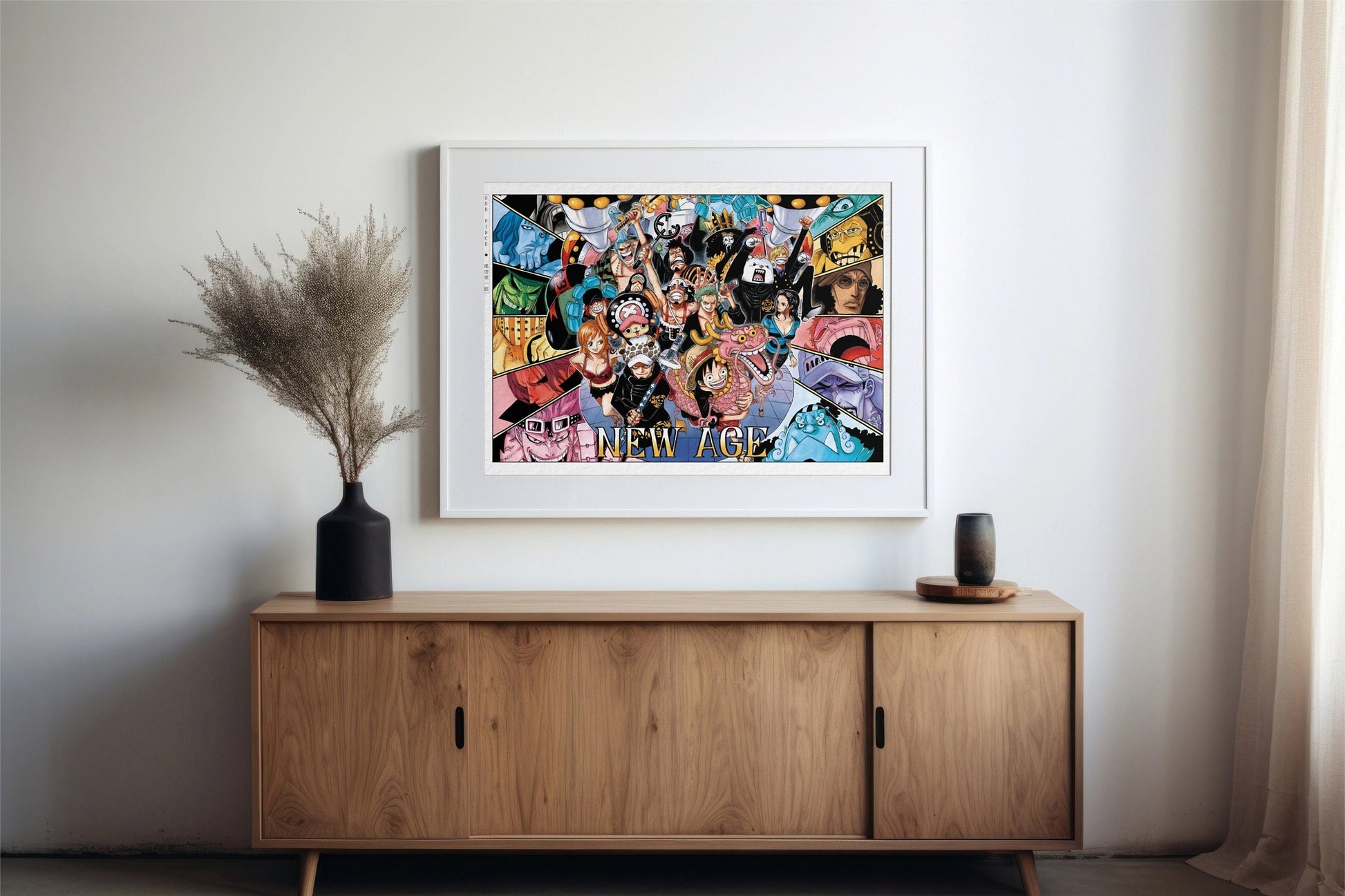 Capture the essence of adventure with our manga wall art, showcasing beloved characters from the world of pirates, bringing energy and life to any room.