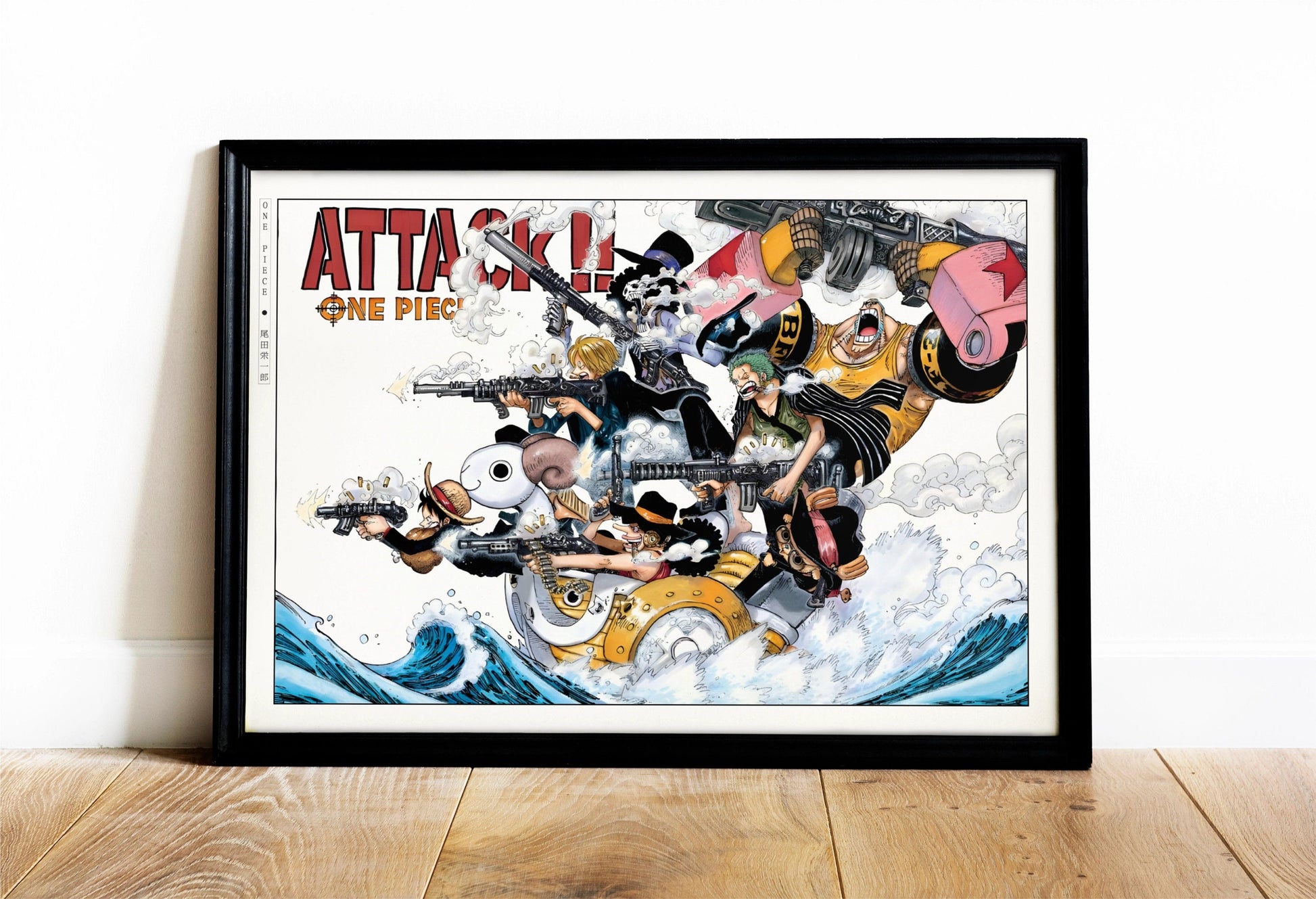 Capture the essence of adventure with our manga wall art, showcasing beloved characters from the world of pirates, bringing energy and life to any room.