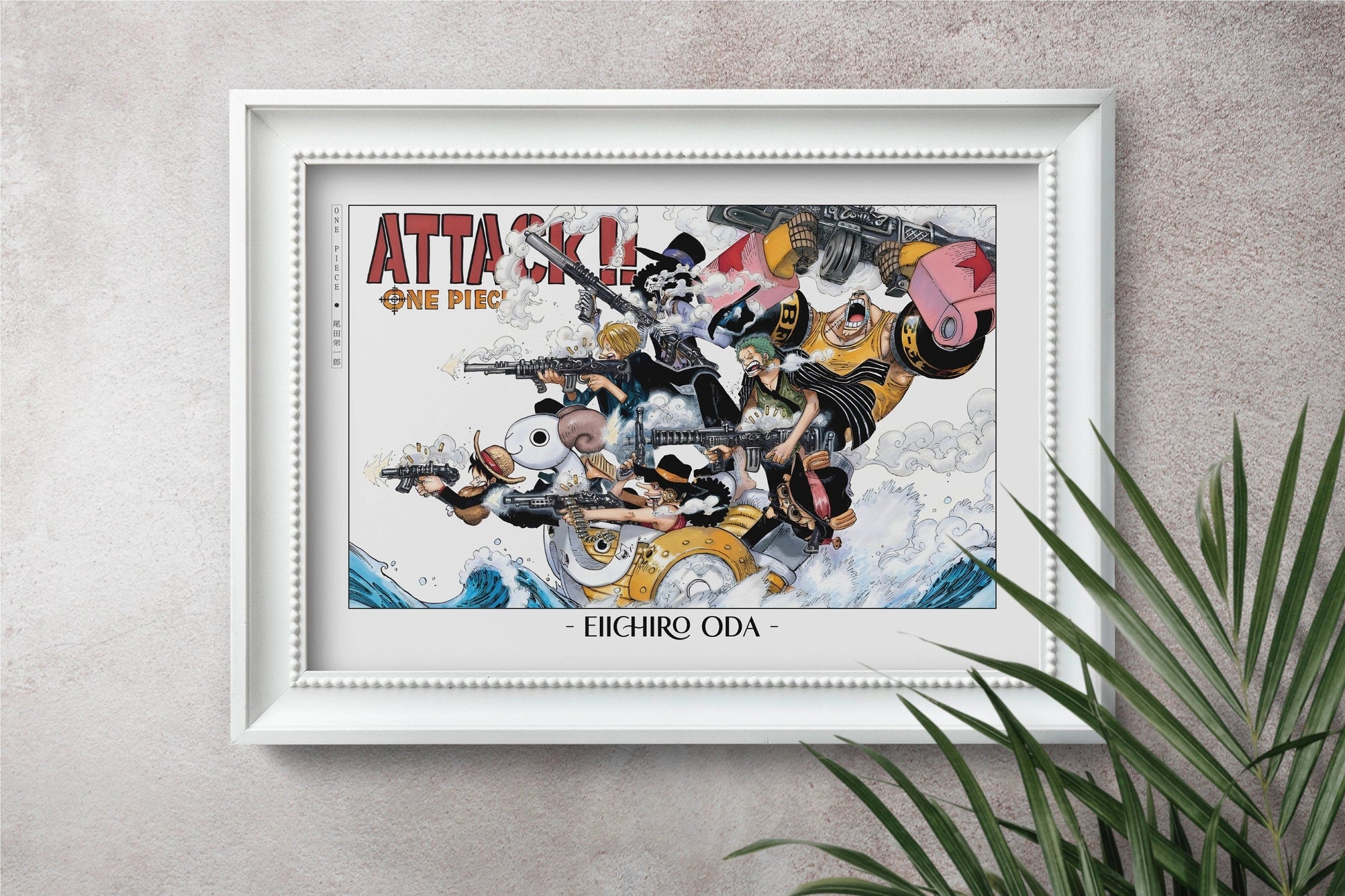 Explore the epic world of pirates with this shonen manga poster, showcasing the work of Oda. A tribute to his legendary storytelling - shop now.