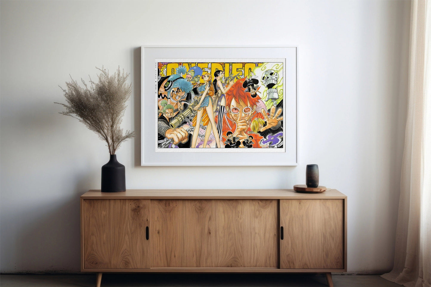 Capture the essence of adventure with our manga wall art, showcasing beloved characters from the world of pirates, bringing energy and life to any room.