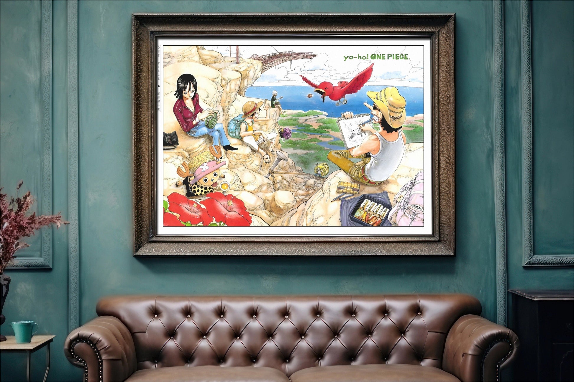 Capture the essence of adventure with our manga wall art, showcasing beloved characters from the world of pirates, bringing energy and life to any room.