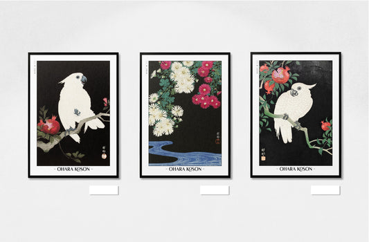 Add elegance to your space with the Set of 3 Ukiyo-e Wall Art. Traditional Japanese woodblock prints that bring culture and sophistication to any room.