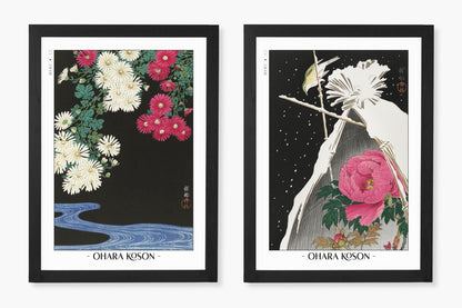 Add elegance to your space with the Set of 2 Ukiyo-e Wall Art. Traditional Japanese woodblock prints that bring culture and sophistication to any room.