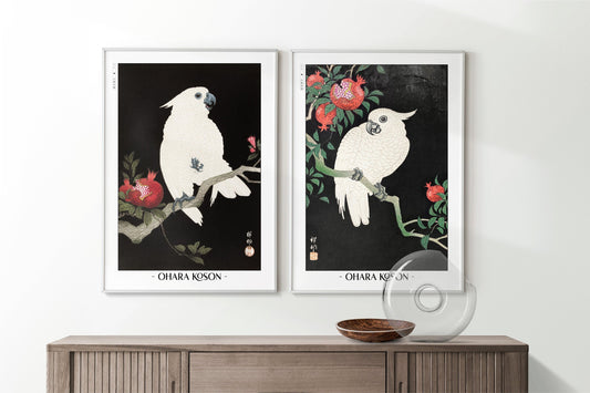 Add elegance to your space with the Set of 2 Ukiyo-e Wall Art. Traditional Japanese woodblock prints that bring culture and sophistication to any room.