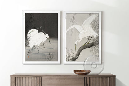 Add elegance to your space with the Set of 2 Ukiyo-e Wall Art. Traditional Japanese woodblock prints that bring culture and sophistication to any room.