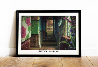 Experience the magic of Hayao MiyazakiÕs films with stunning Studio Ghibli art prints that bring his visionary worlds to life in your home.