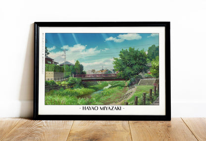 Experience the magic of Hayao MiyazakiÕs films with stunning Studio Ghibli art prints that bring his visionary worlds to life in your home.