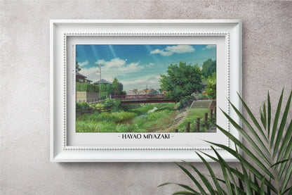 Experience the magic of Hayao MiyazakiÕs films with stunning Studio Ghibli art prints that bring his visionary worlds to life in your home.