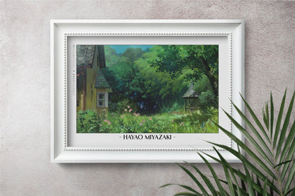 Experience the magic of Hayao MiyazakiÕs films with stunning Studio Ghibli art prints that bring his visionary worlds to life in your home.