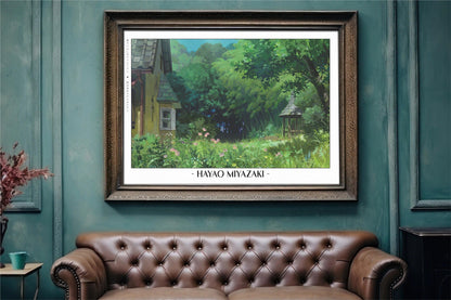 Experience the magic of Hayao MiyazakiÕs films with stunning Studio Ghibli art prints that bring his visionary worlds to life in your home.