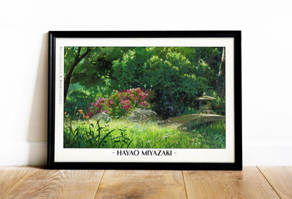 Experience the magic of Hayao MiyazakiÕs films with stunning Studio Ghibli art prints that bring his visionary worlds to life in your home.