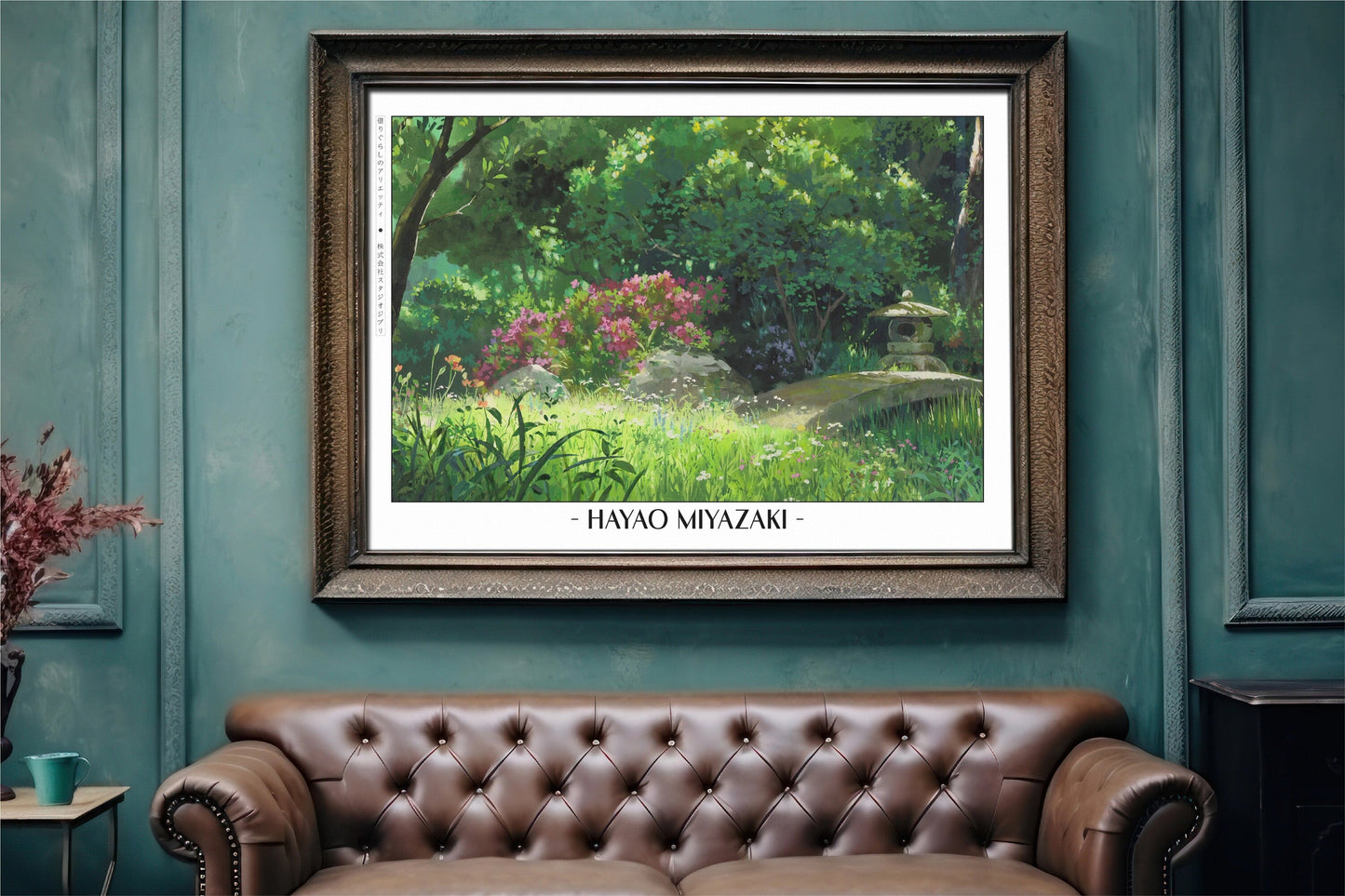 Experience the magic of Hayao MiyazakiÕs films with stunning Studio Ghibli art prints that bring his visionary worlds to life in your home.