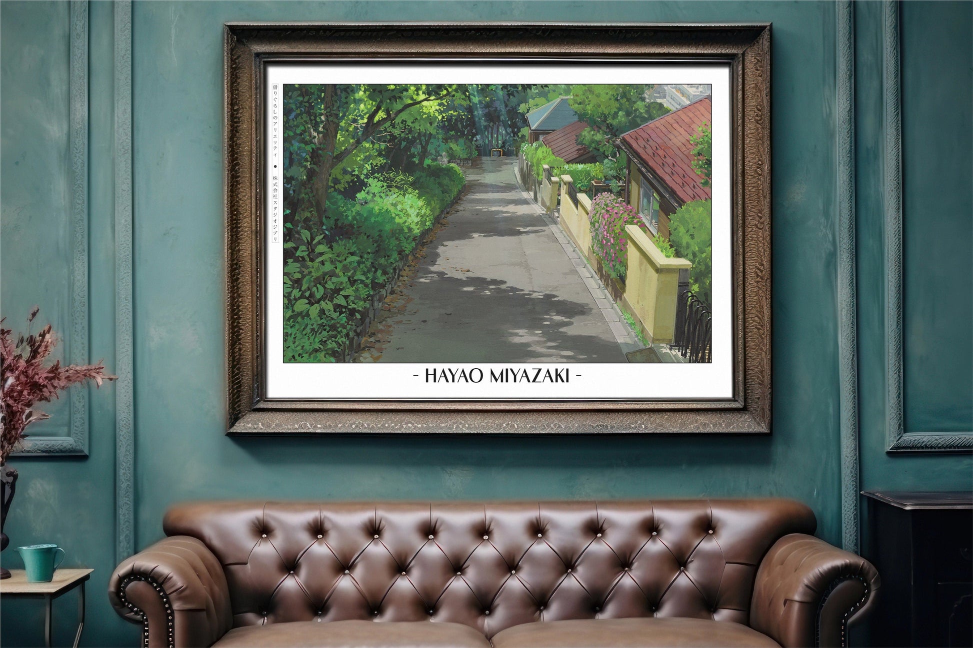 Experience the magic of Hayao MiyazakiÕs films with stunning Studio Ghibli art prints that bring his visionary worlds to life in your home.