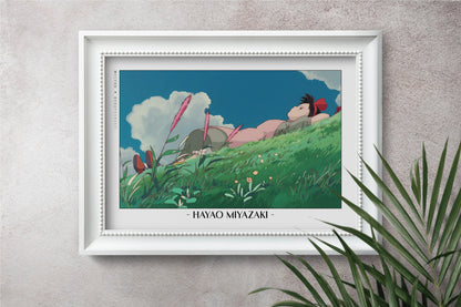 Experience the magic of Hayao MiyazakiÕs films with stunning Studio Ghibli art prints that bring his visionary worlds to life in your home.