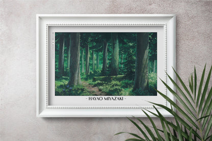 Experience the magic of Hayao MiyazakiÕs films with stunning Studio Ghibli art prints that bring his visionary worlds to life in your home.