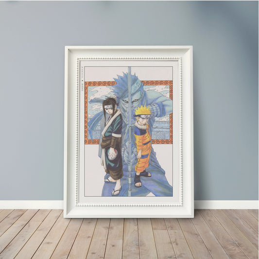 Explore the world of ninjas with dynamic manga wall art, capturing epic moments from the world of shinobi. Perfect for any manga lover's collection.