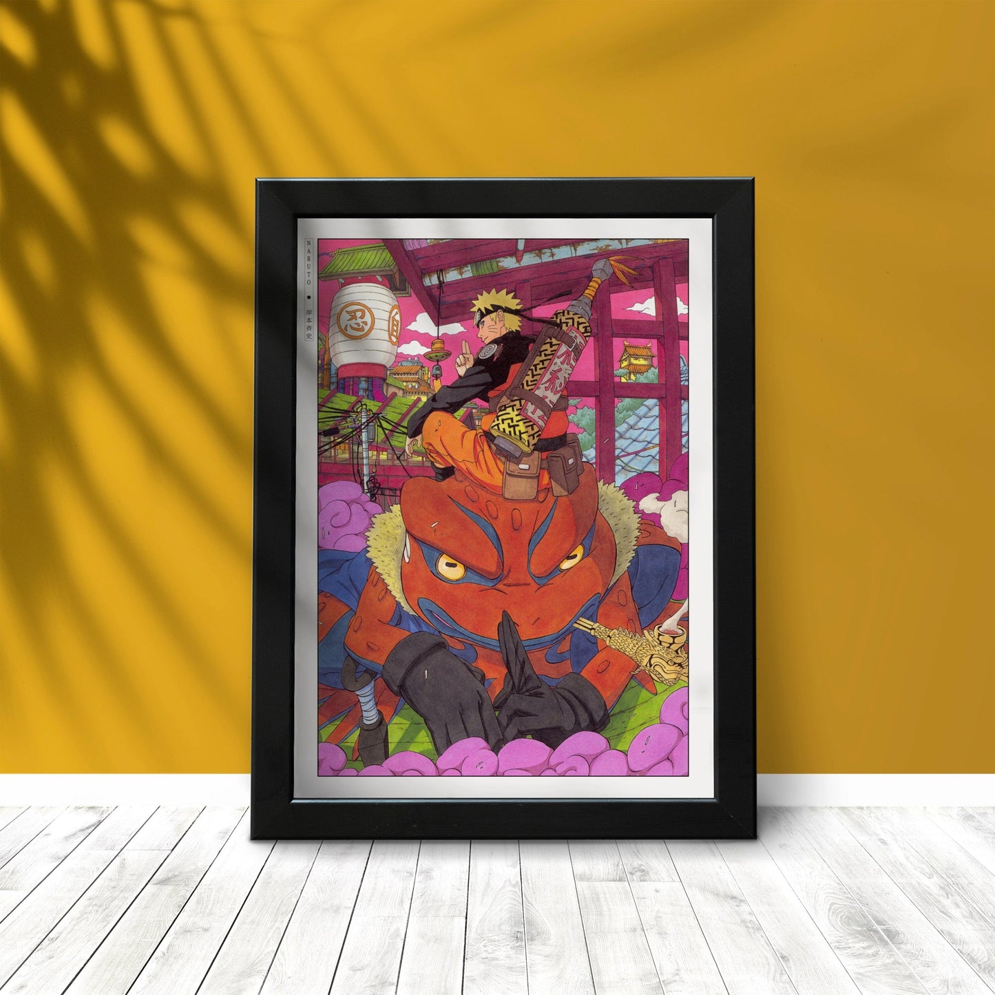 Explore the world of ninjas with dynamic manga wall art, capturing epic moments from the world of shinobi. Perfect for any manga lover's collection.