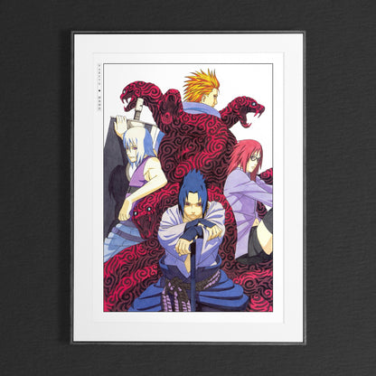 Explore the world of ninjas with dynamic manga wall art, capturing epic moments from the world of shinobi. Perfect for any manga lover's collection.