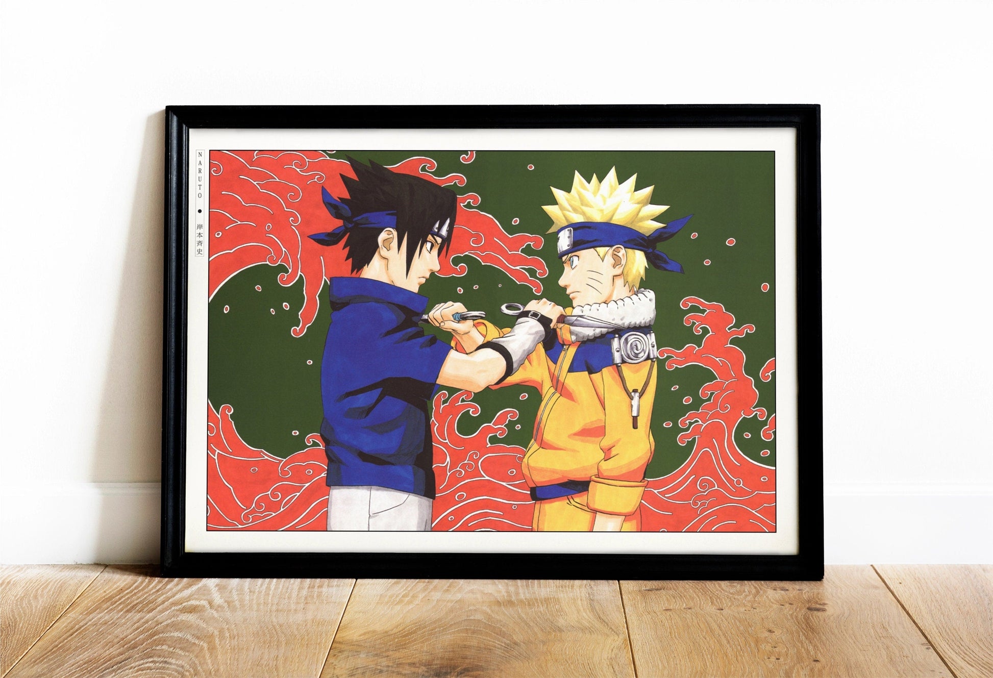 Explore the world of ninjas with dynamic manga wall art, capturing epic moments from the world of shinobi. Perfect for any manga lover's collection.