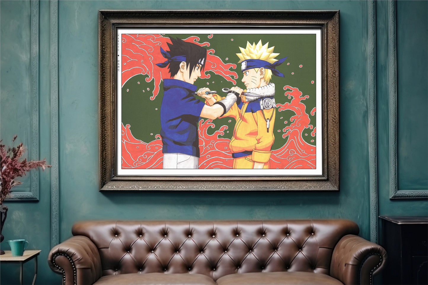 Explore the world of ninjas with dynamic manga wall art, capturing epic moments from the world of shinobi. Perfect for any manga lover's collection.