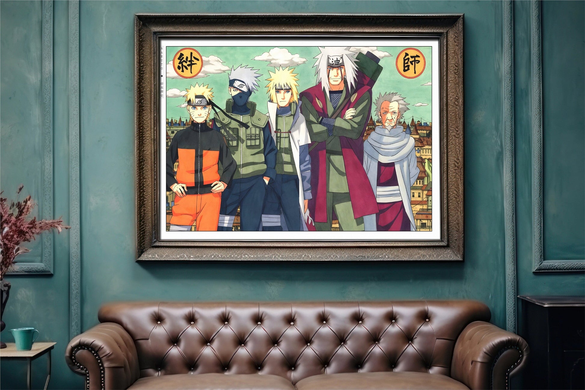 Explore the world of ninjas with dynamic manga wall art, capturing epic moments from the world of shinobi. Perfect for any manga lover's collection.