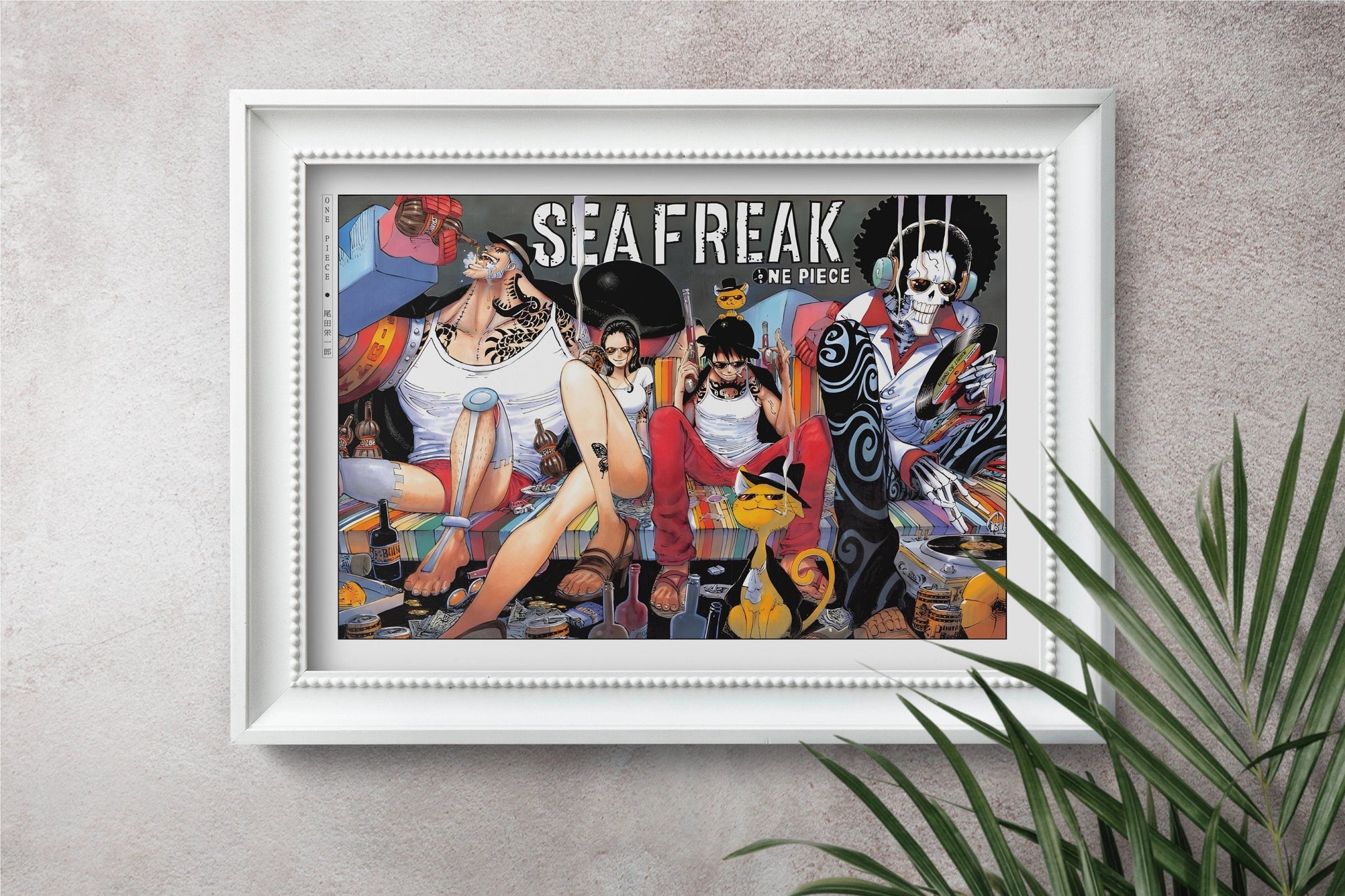 Capture the essence of adventure with our manga wall art, showcasing beloved characters from the world of pirates, bringing energy and life to any room.