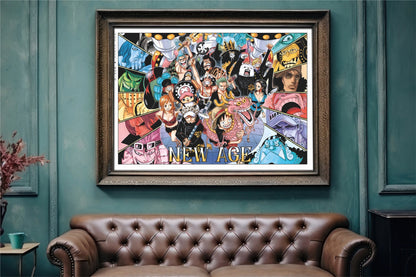 Capture the essence of adventure with our manga wall art, showcasing beloved characters from the world of pirates, bringing energy and life to any room.