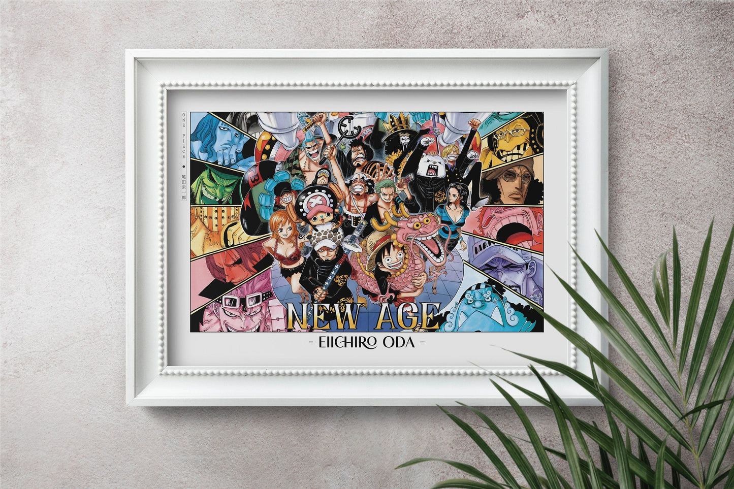 Explore the epic world of pirates with this shonen manga poster, showcasing the work of Oda. A tribute to his legendary storytelling - shop now.