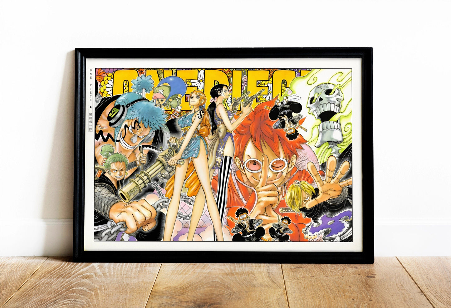 Capture the essence of adventure with our manga wall art, showcasing beloved characters from the world of pirates, bringing energy and life to any room.