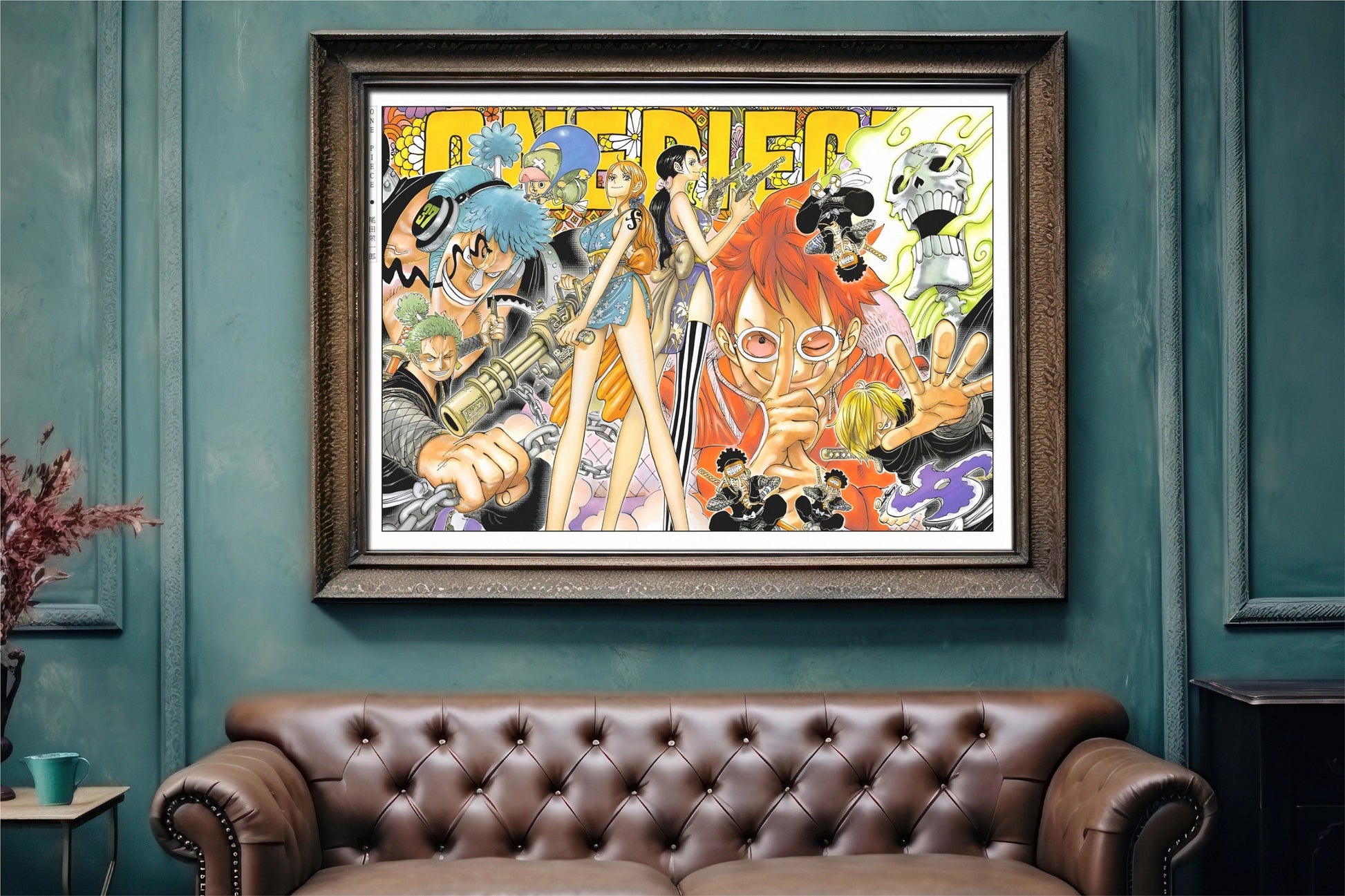 Capture the essence of adventure with our manga wall art, showcasing beloved characters from the world of pirates, bringing energy and life to any room.