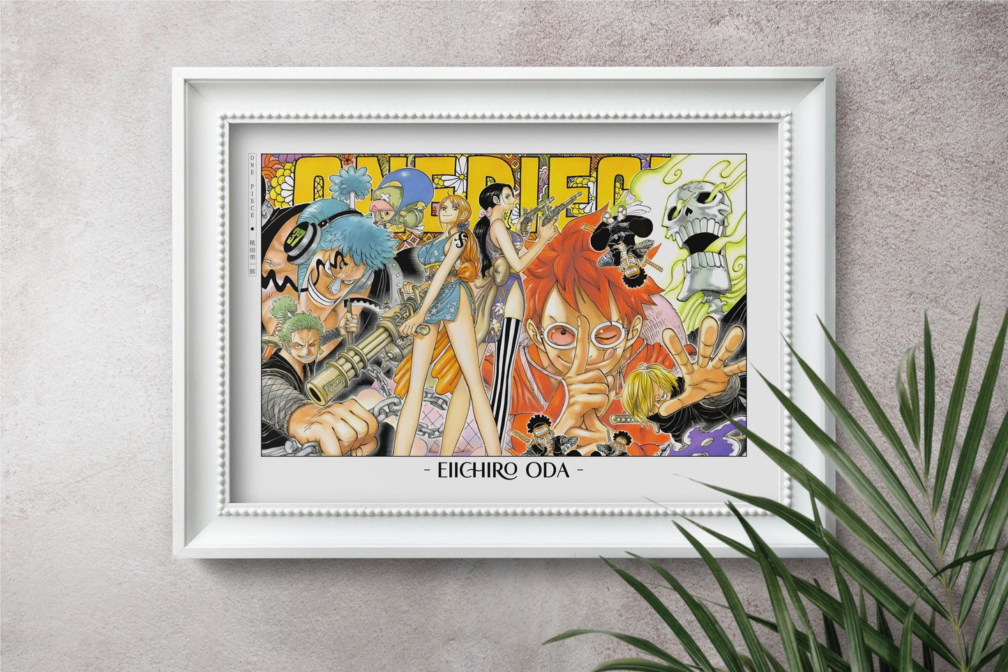 Explore the epic world of pirates with this shonen manga poster, showcasing the work of Oda. A tribute to his legendary storytelling - shop now.