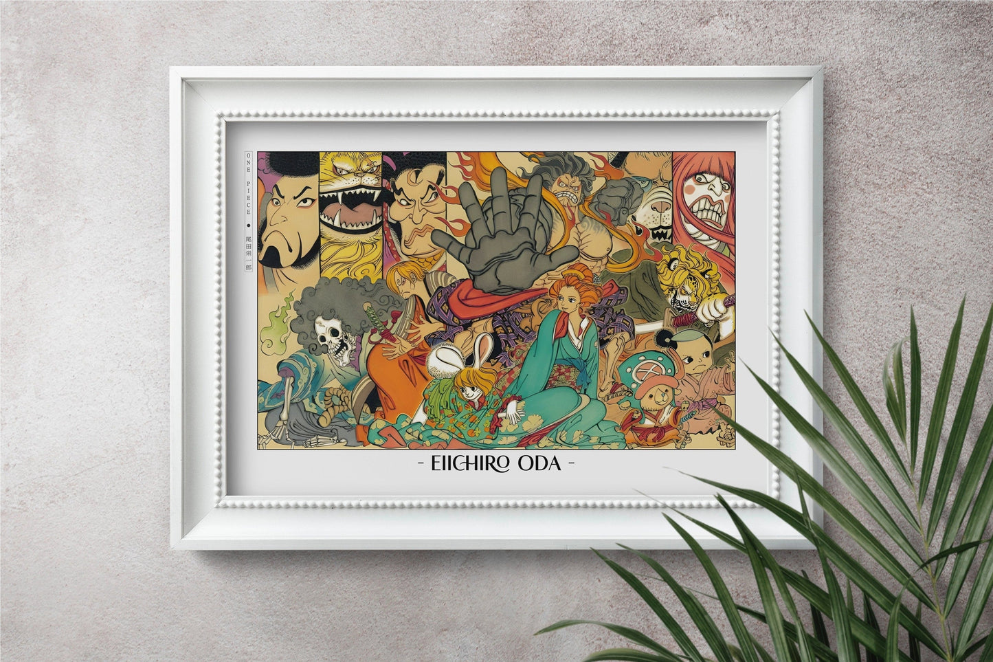 Explore the epic world of pirates with this shonen manga poster, showcasing the work of Oda. A tribute to his legendary storytelling - shop now.