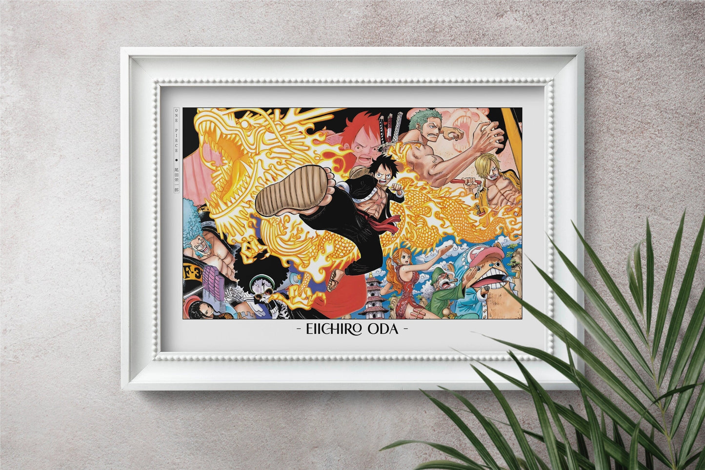 Explore the epic world of pirates with this shonen manga poster, showcasing the work of Oda. A tribute to his legendary storytelling - shop now.