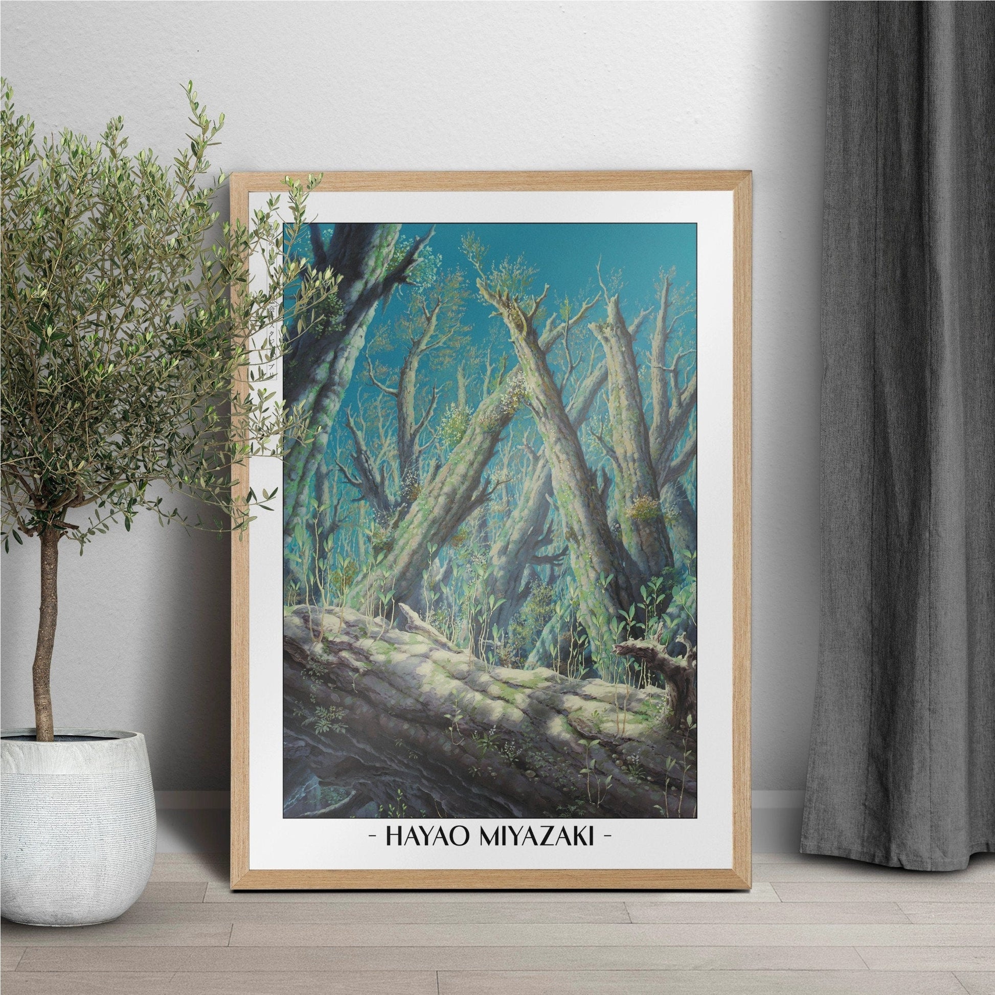 Experience the magic of Hayao MiyazakiÕs films with stunning Studio Ghibli art prints that bring his visionary worlds to life in your home.