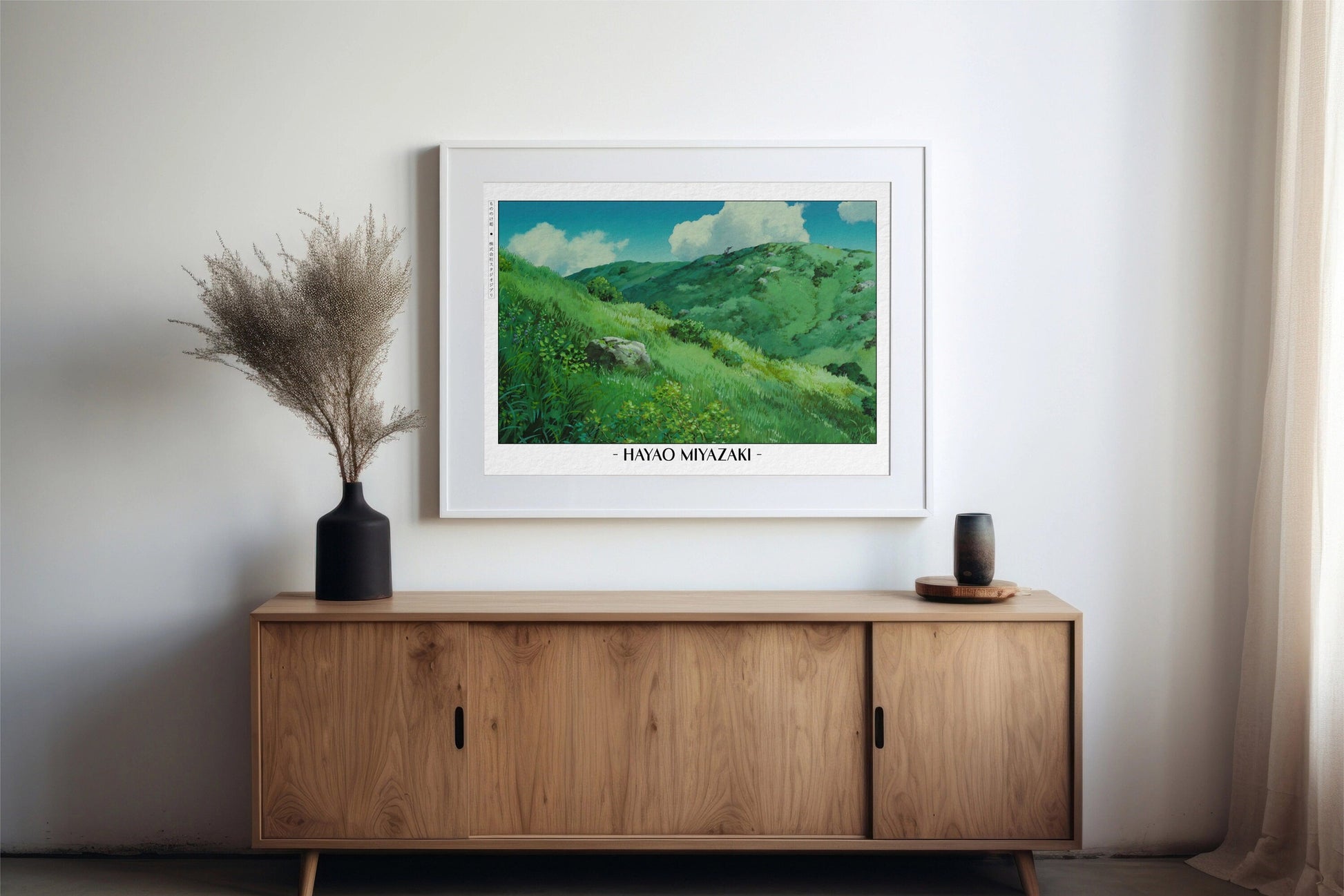 Experience the magic of Hayao MiyazakiÕs films with stunning Studio Ghibli art prints that bring his visionary worlds to life in your home.