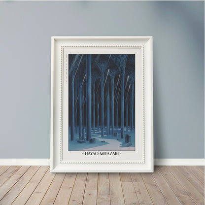 Experience the magic of Hayao MiyazakiÕs films with stunning Studio Ghibli art prints that bring his visionary worlds to life in your home.