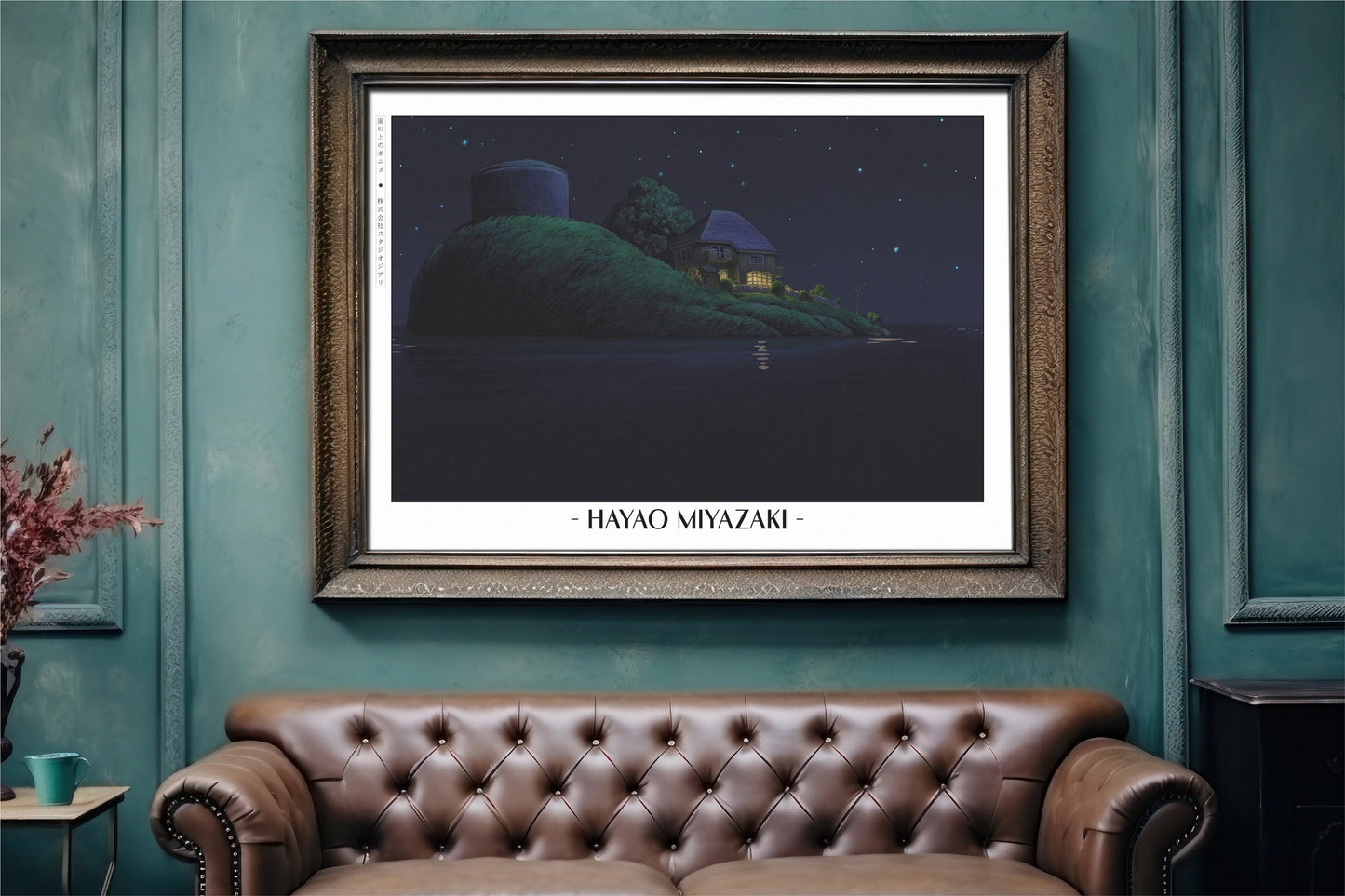 Experience the magic of Hayao MiyazakiÕs films with stunning Studio Ghibli art prints that bring his visionary worlds to life in your home.